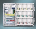 ZY-K1201C单相十二位主控透明电表箱
