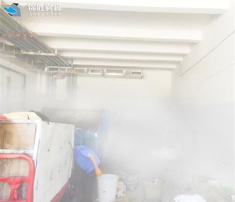 广西人工造雾系统喷雾降尘设备厂家